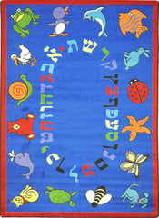 Joy Carpets ABC Animals (Hebrew Alphabet)