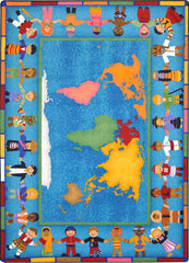 Joy Carpets Hands Around the World