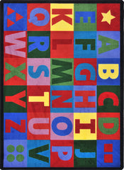 Joy Carpets Oversize Alphabet
